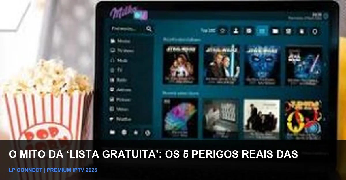 5 Perigos das Listas IPTV Gratuitas para sua Seguranca