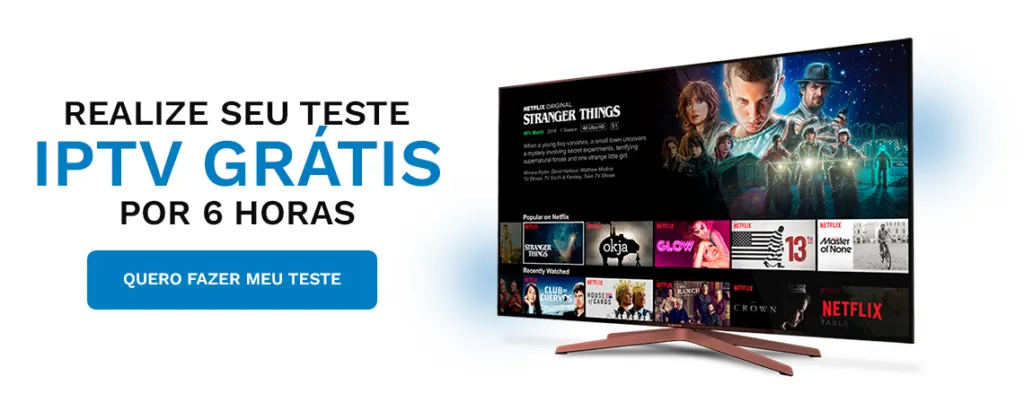 Teste IPTV 6 Horas via Email - 6 Horas Grátis de Entretenimento
